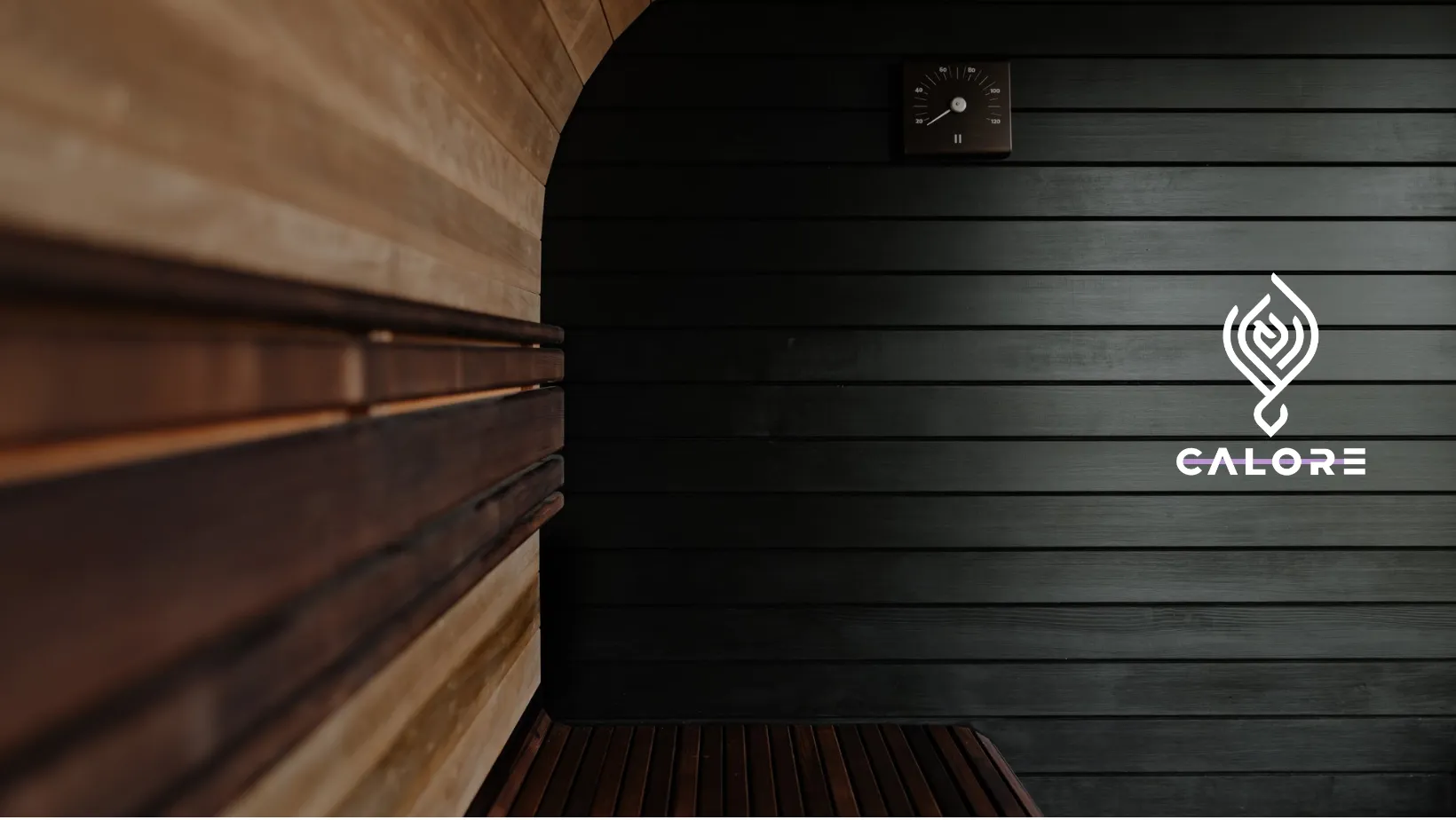 Inside a Calore Health Sauna